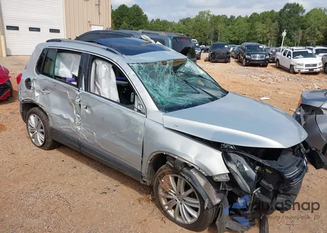 2012 Volkswagen Tiguan Se from USA, damaged, VIN WVGBV7AX5CW608298